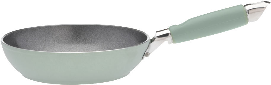 Green Nonstick Frying Pan PNG image