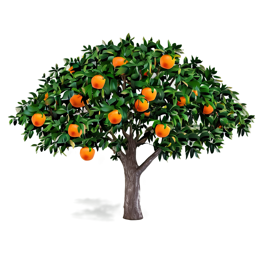 Green Orange Tree Png Rsk PNG image