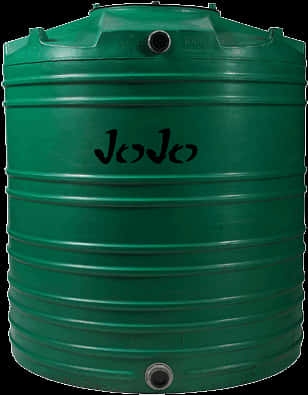 Green Plastic Water Tank1000 L PNG image