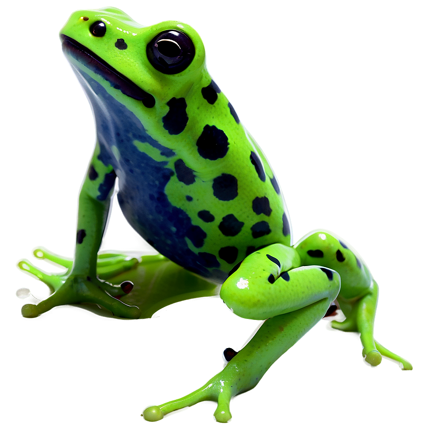 Green Poison Dart Frog Png 06132024 PNG image