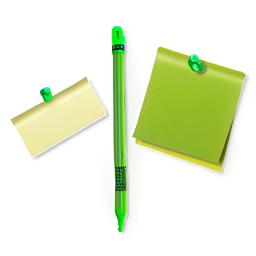 Green Post It Note Png Sea40 PNG image