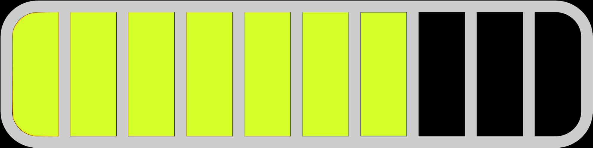 Green Progress Loading Bar PNG image