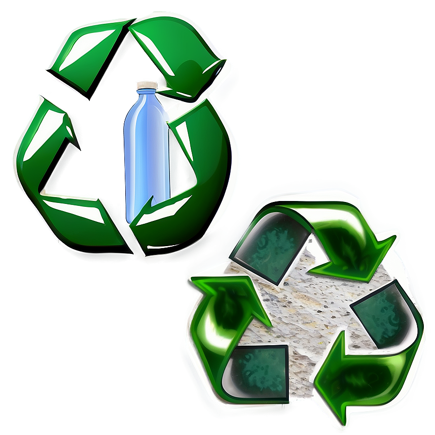 Green Recycle Sign Png Beh PNG image