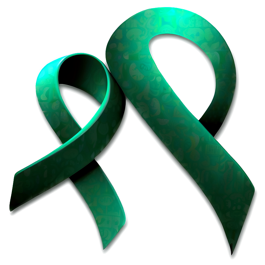 Green Ribbon Awareness Png 45 PNG image