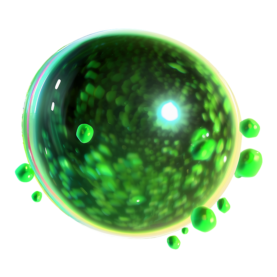 Green Slime Bubble Png 35 PNG image