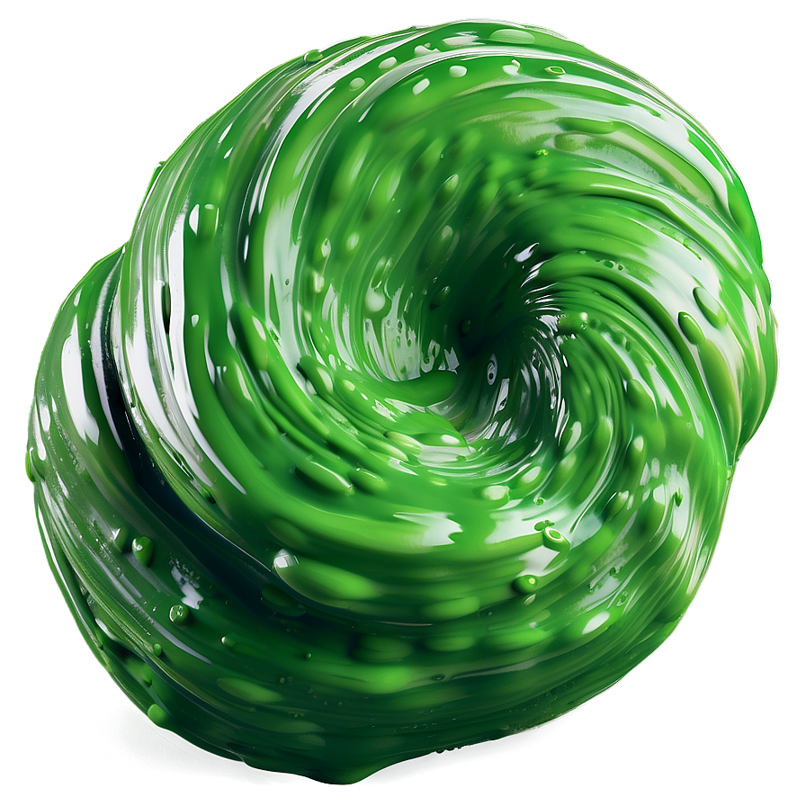 Green Slime Swirl Png Skh PNG image