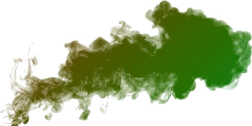 Green_ Smoke_ Effect_ Transparent_ Background.png PNG image