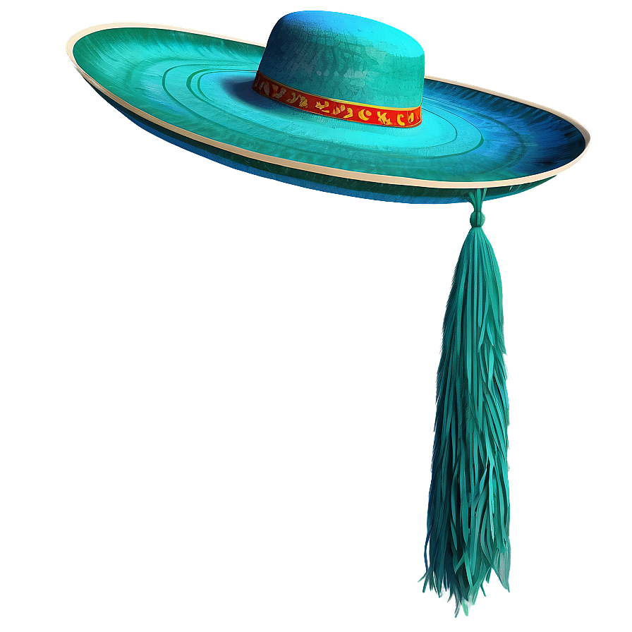 Green Sombrero Hat Png 06272024 PNG image