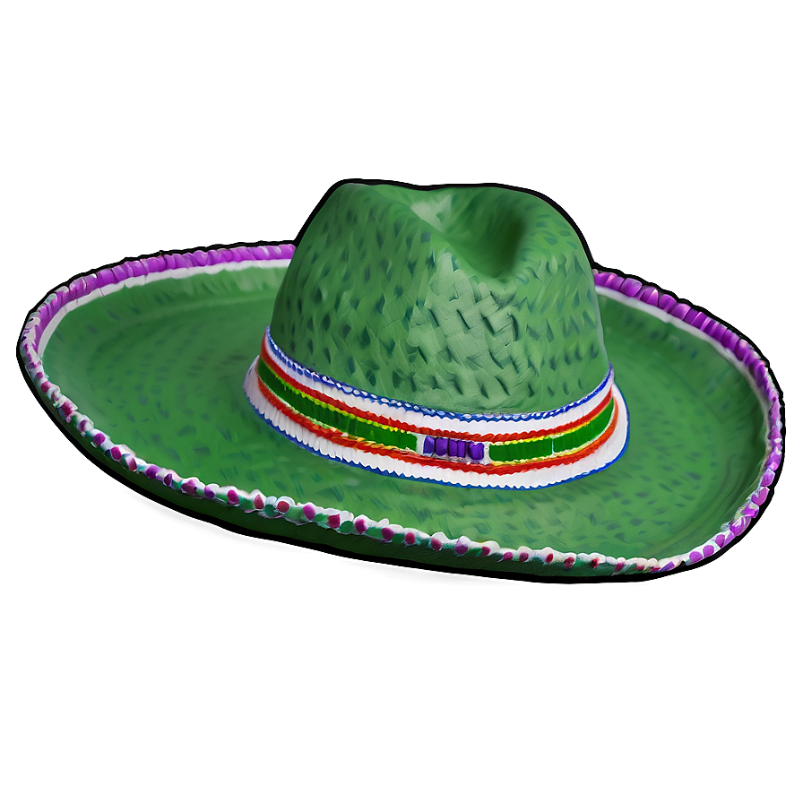 Green Sombrero Hat Png 79 PNG image