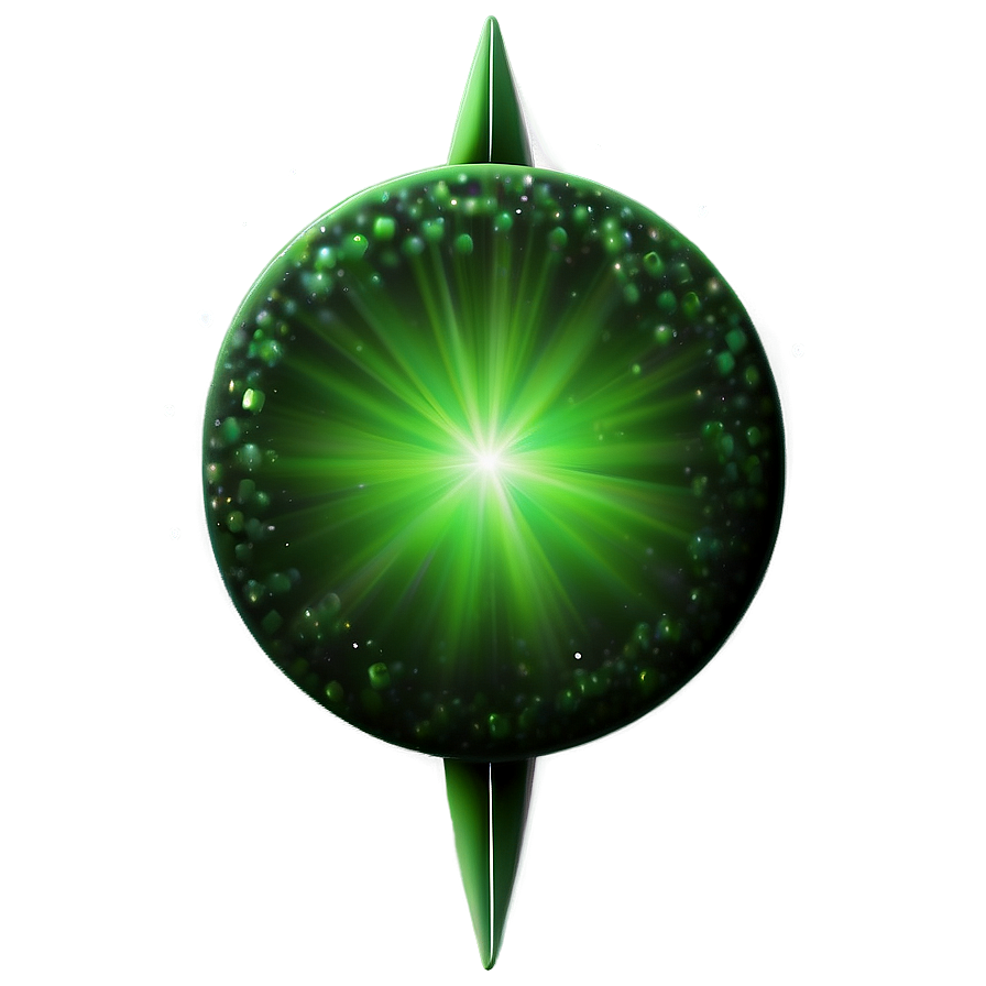 Green Sparkle Effect Png Icp66 PNG image