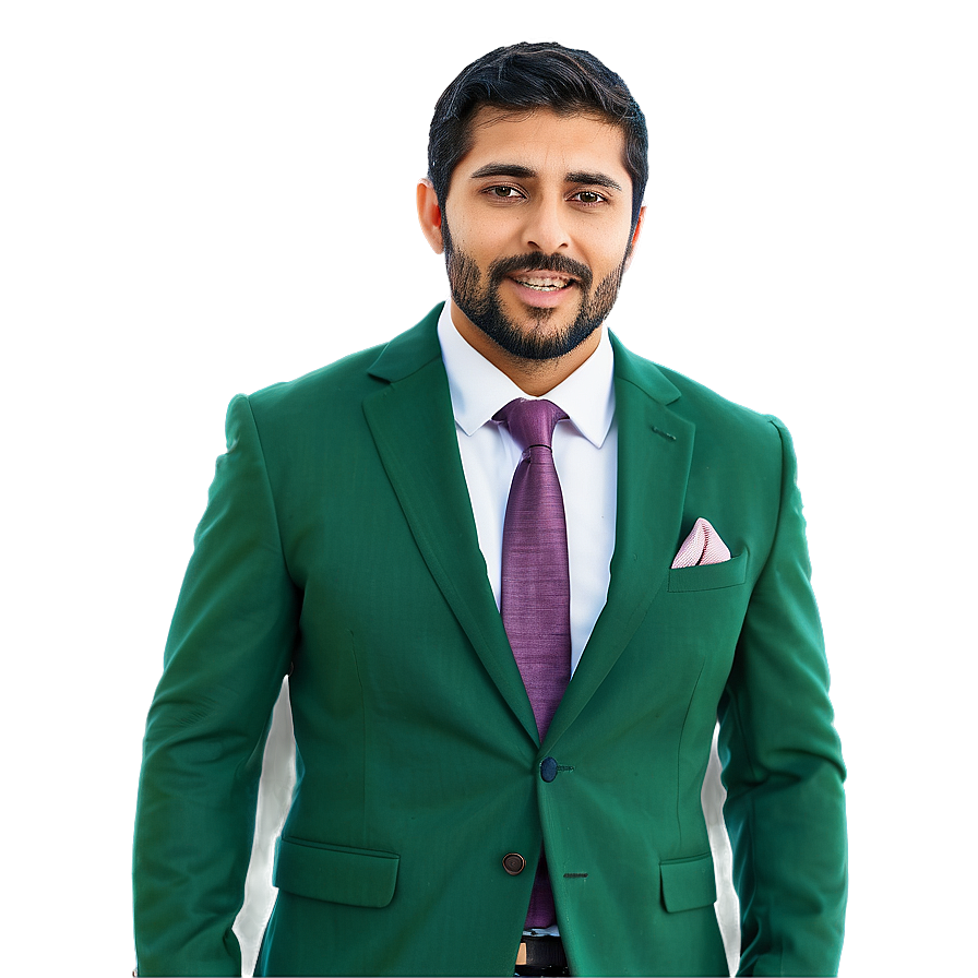 Green Suit Png Gcm31 PNG image