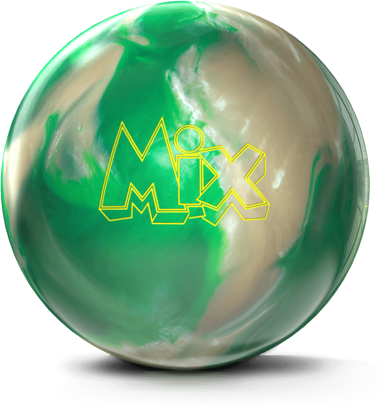 Green Swirl Bowling Ball PNG image