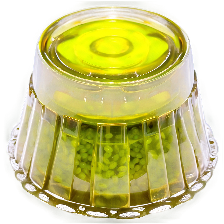 Green Tea And Honey Jello Png 06132024 PNG image