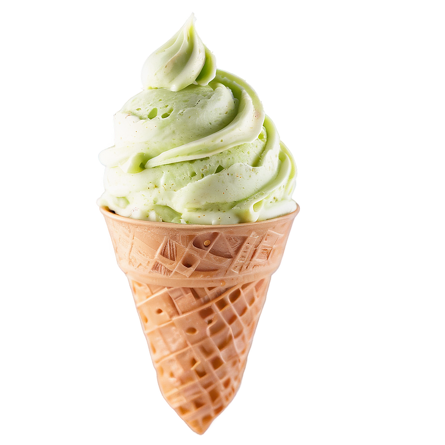 Green Tea Ice Cream Sundee Png Naa PNG image