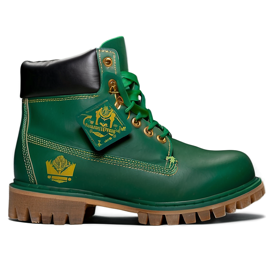 Green Timbs Footwear Png 06202024 PNG image