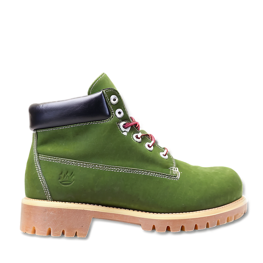 Green Timbs Footwear Png 88 PNG image