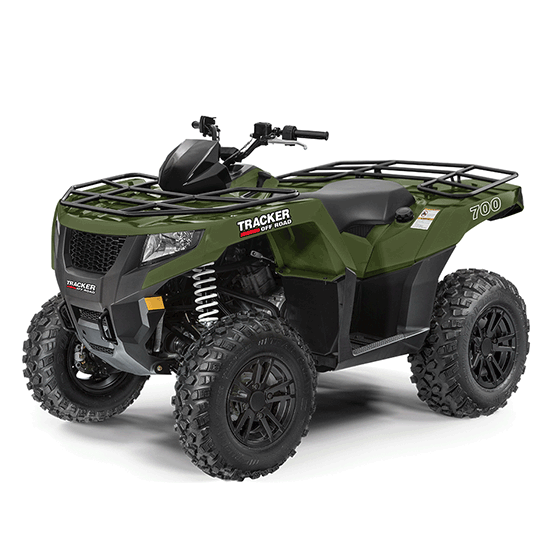 Green Tracker700 A T V PNG image