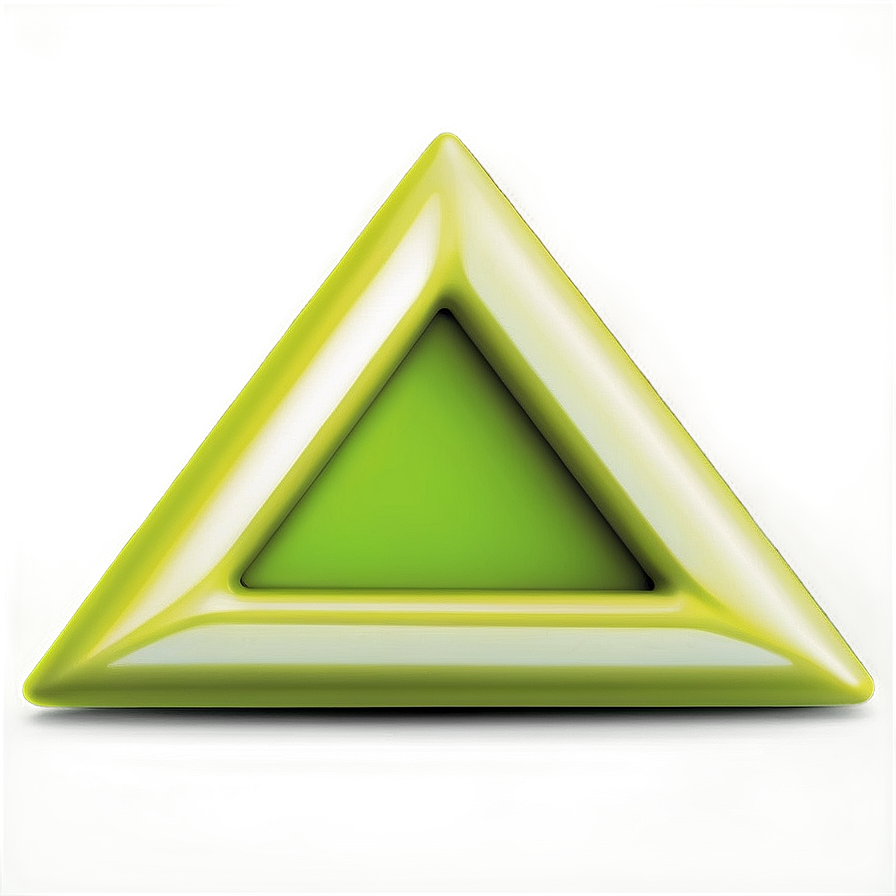 Green Triangle Button Png Sca34 PNG image