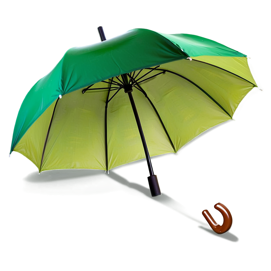 Green Umbrella Png 05232024 PNG image