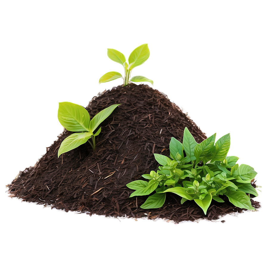 Green Waste Compost Mulch Png Rxu81 PNG image