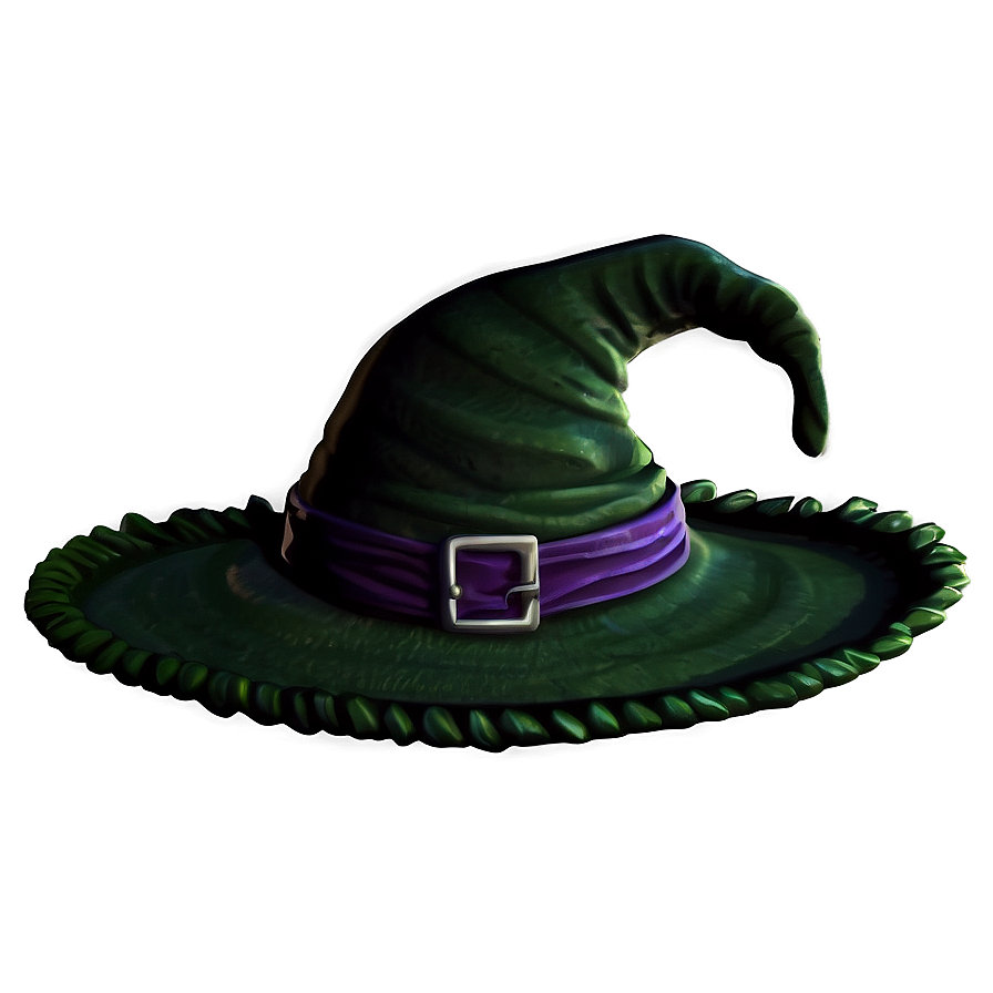 Green Witch Hat Png 05062024 PNG image