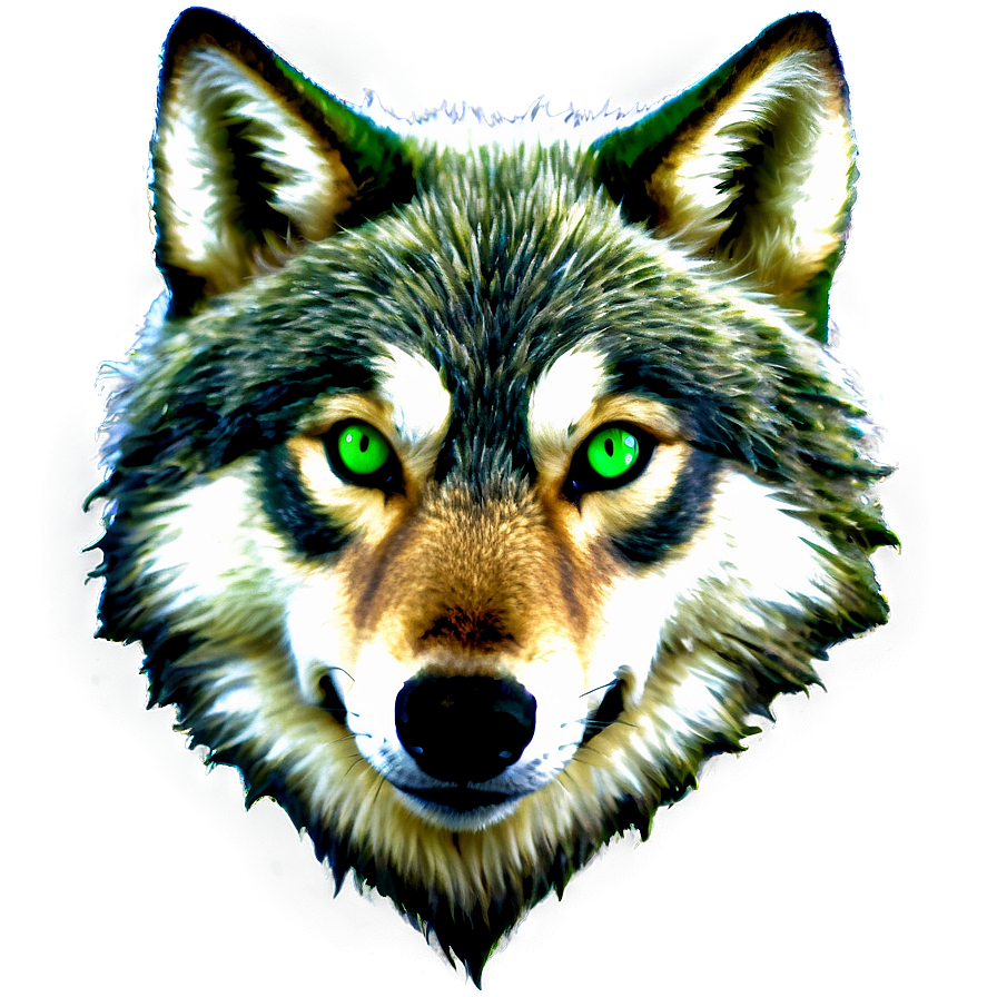 Green Wolf Eyes Png Rcx PNG image