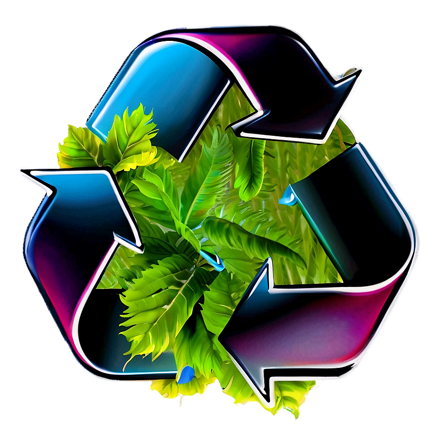 Green World Recycle Sign Png 06272024 PNG image