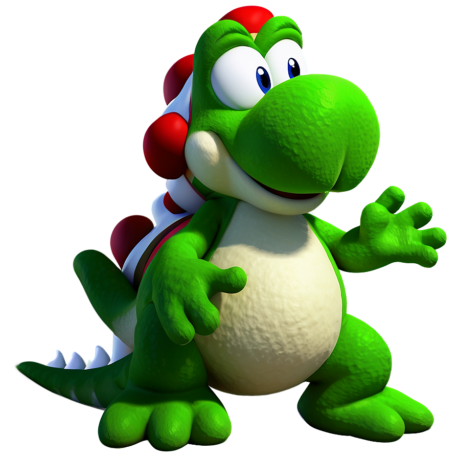 Green Yoshi Side View Png Abc PNG image