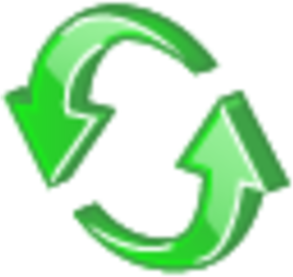 Green3 D Arrow Cycle PNG image