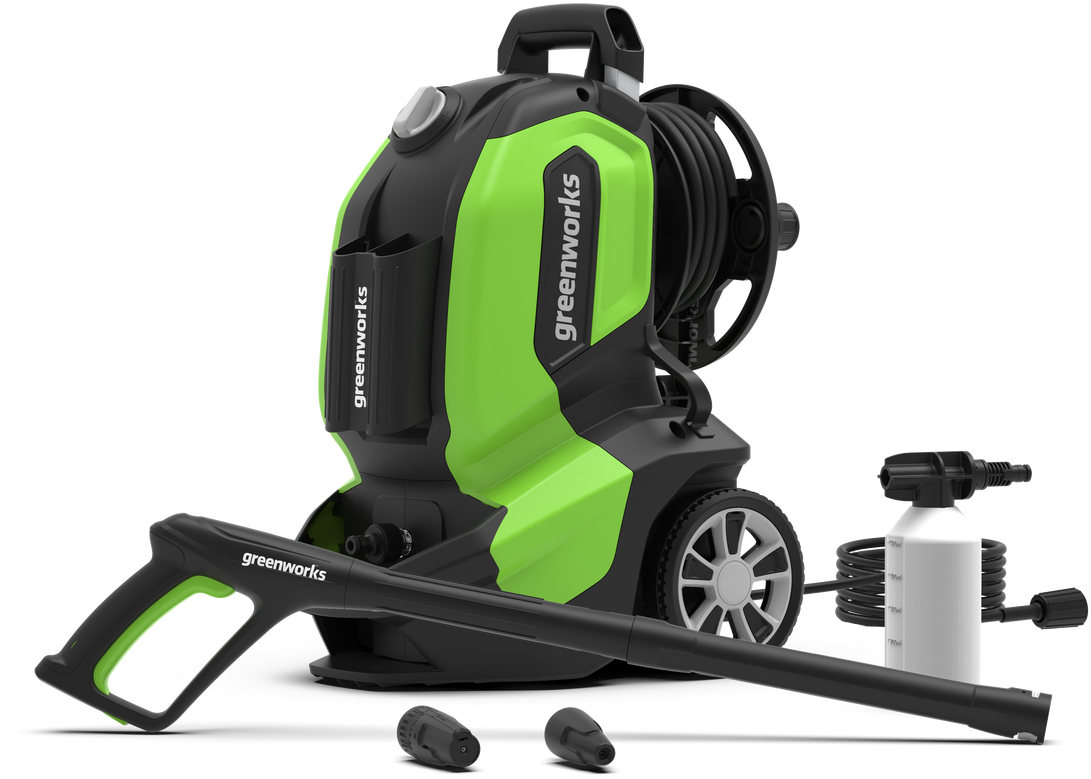 Greenworks Pressure Washer Product Showcase PNG image