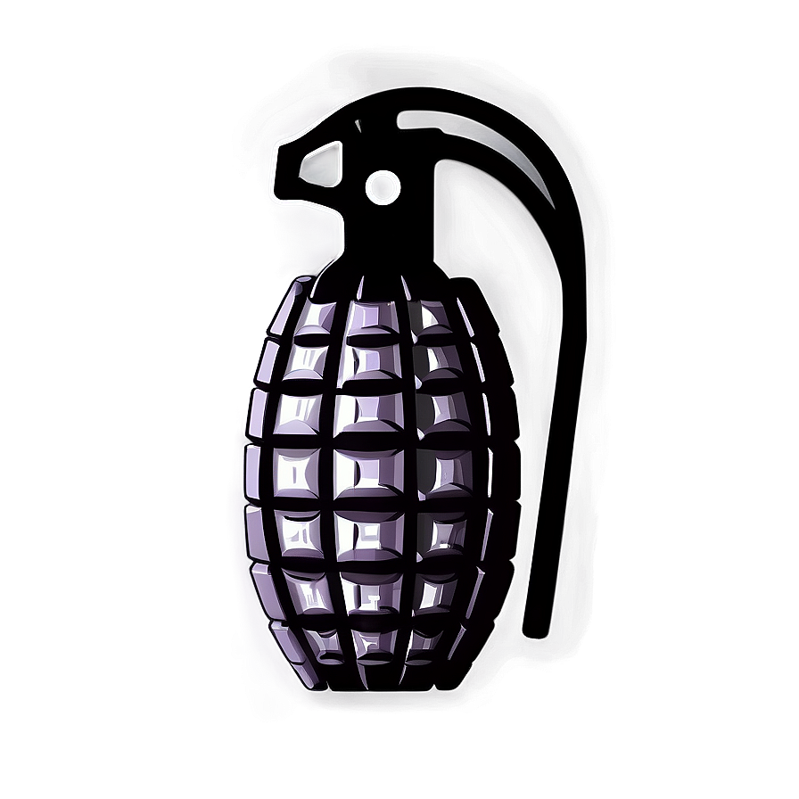 Grenade Silhouette Png Mmt PNG image