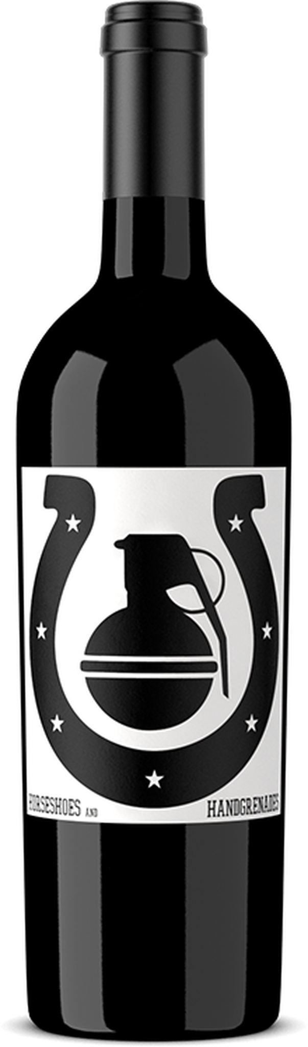 Grenade Wine Bottle Design PNG image