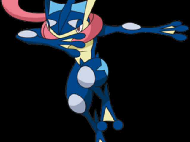 Greninja Pokemon Character PNG image