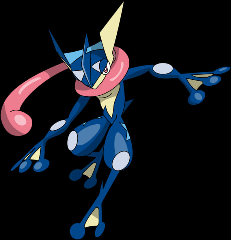 Greninja Pokemon Character PNG image