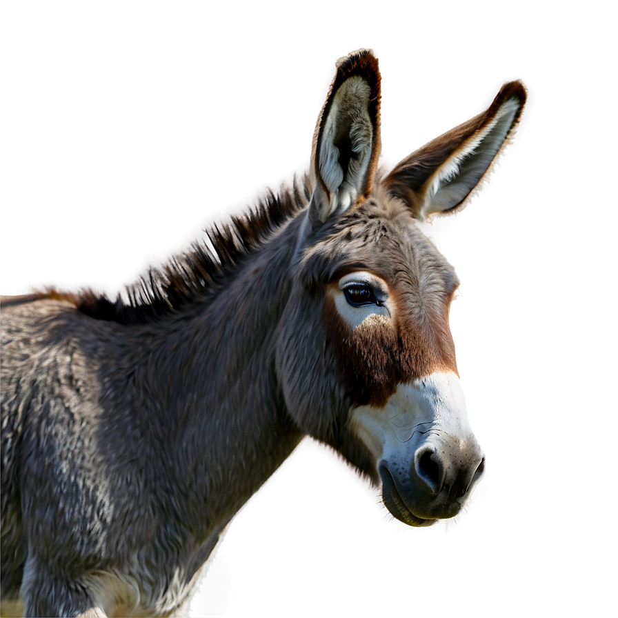 Grey Donkey Png 05232024 PNG image