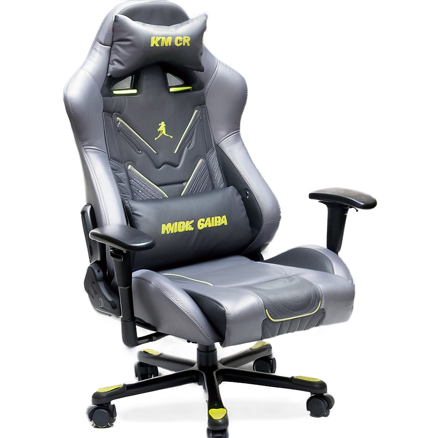 Grey Gamer Chair Png 97 PNG image