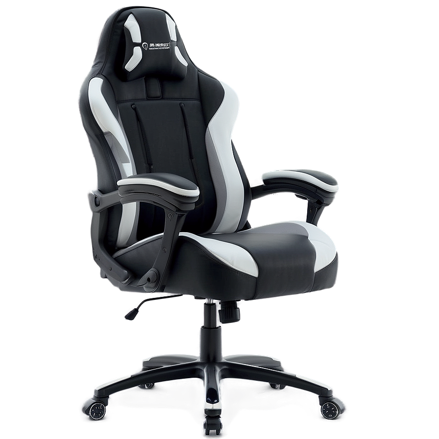 Grey Gamer Chair Png Fwu21 PNG image