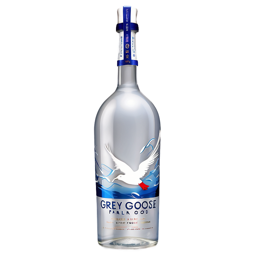 Grey Goose French Luxury Vodka Png 06252024 PNG image