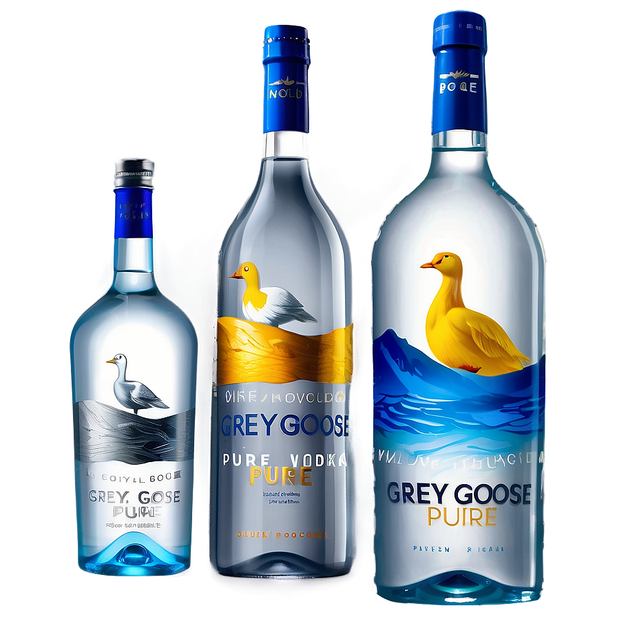 Grey Goose Pure Vodka Png Fku67 PNG image