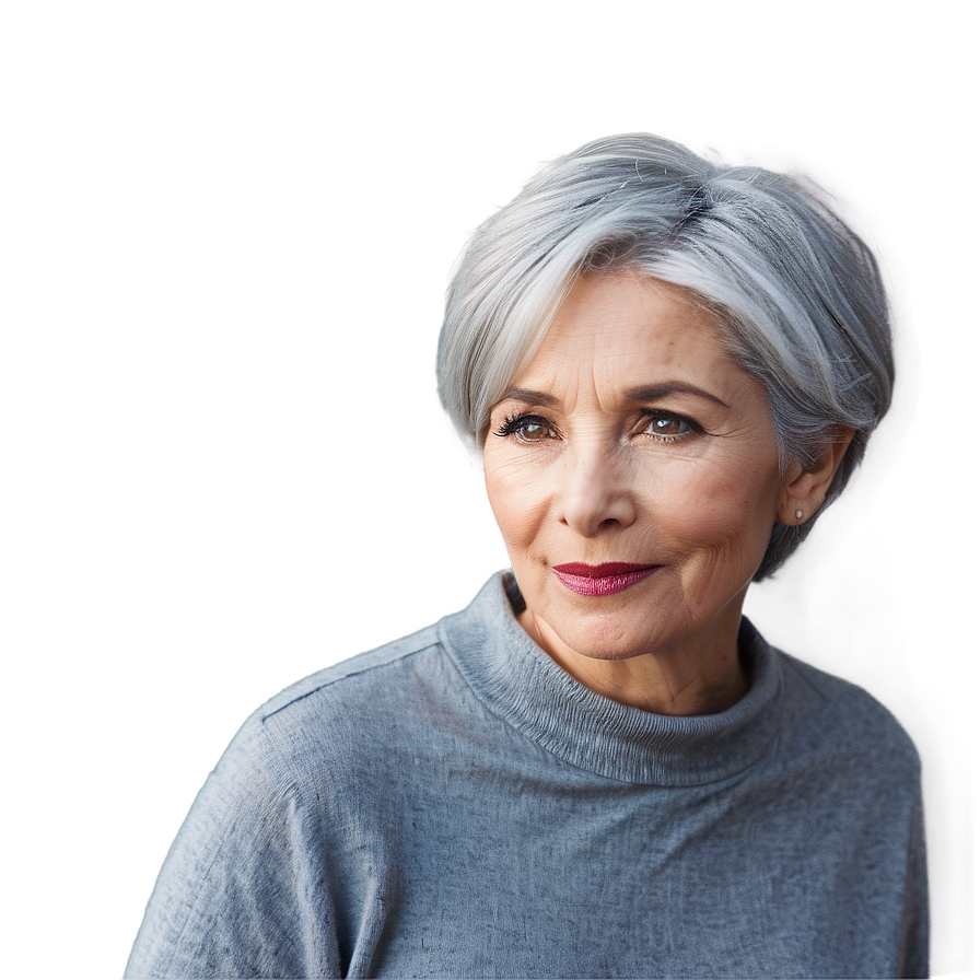 Grey Hair For Every Age Png Eqq PNG image