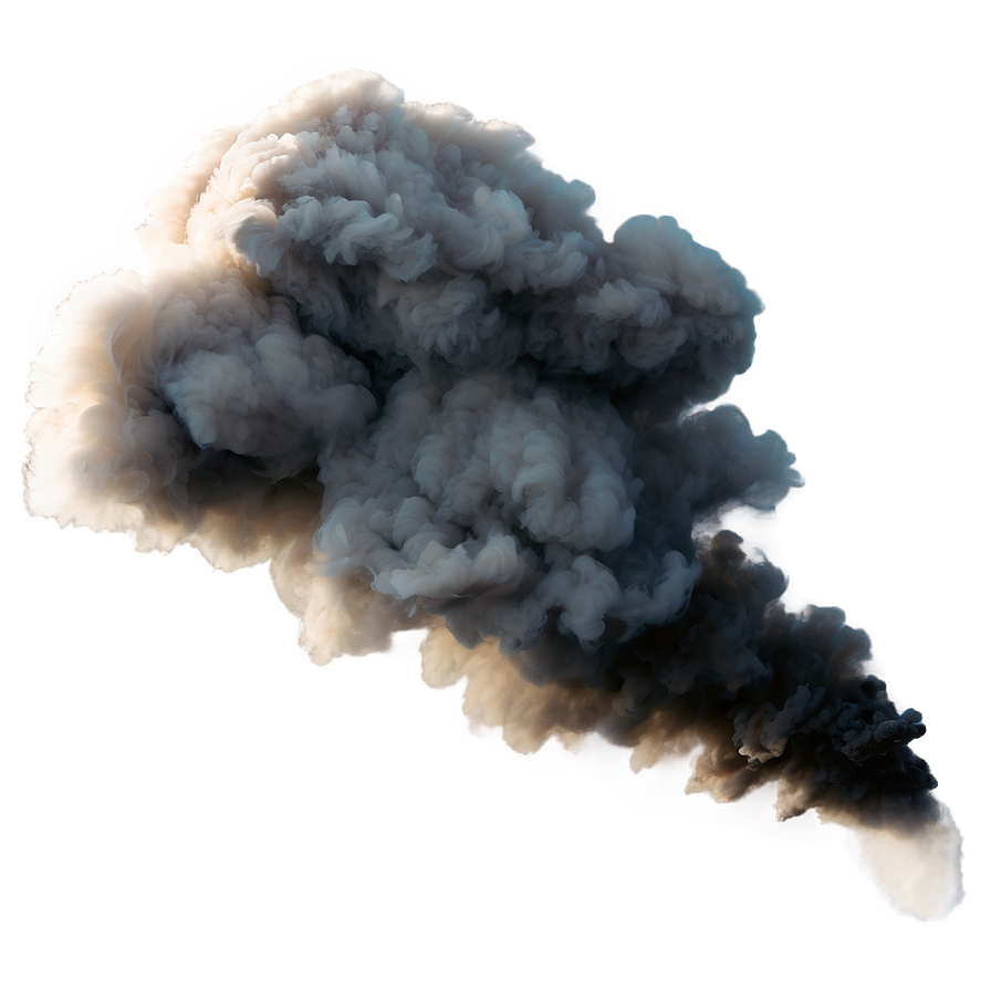 Grey Smoke Plume Png 06272024 PNG image