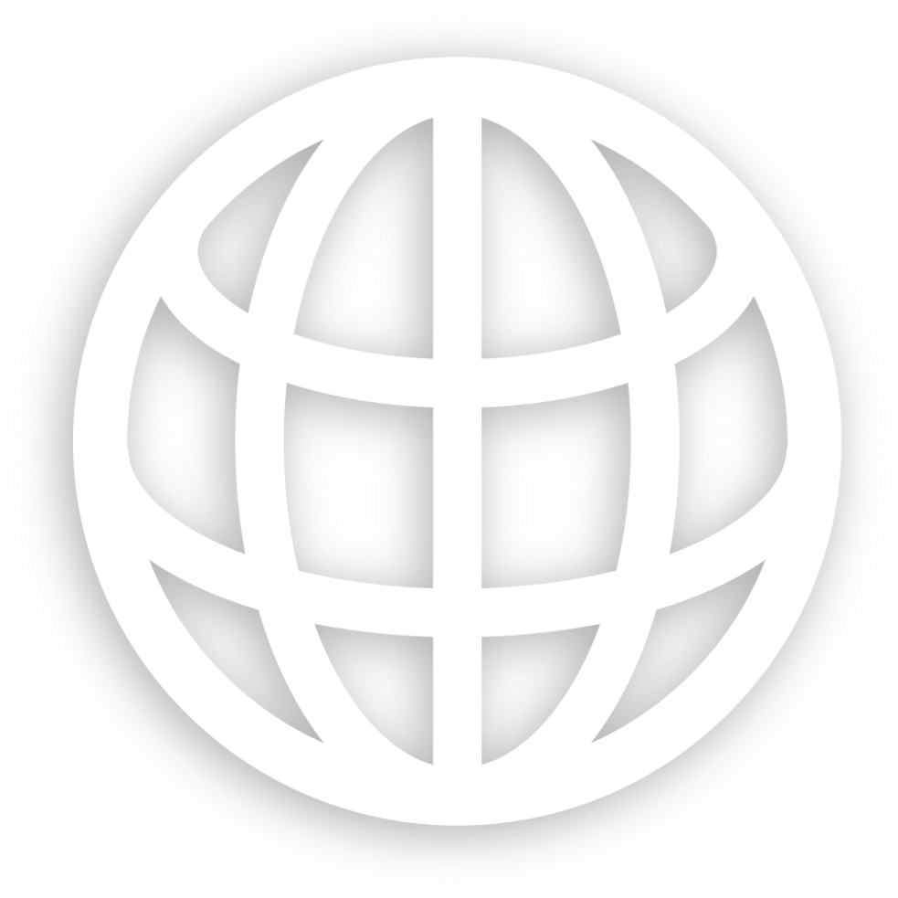 Grey World Icon PNG image