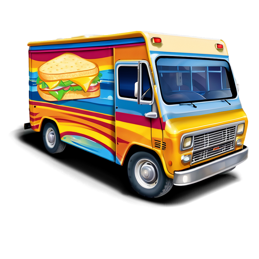 Grilled Cheese Truck Png 05252024 PNG image