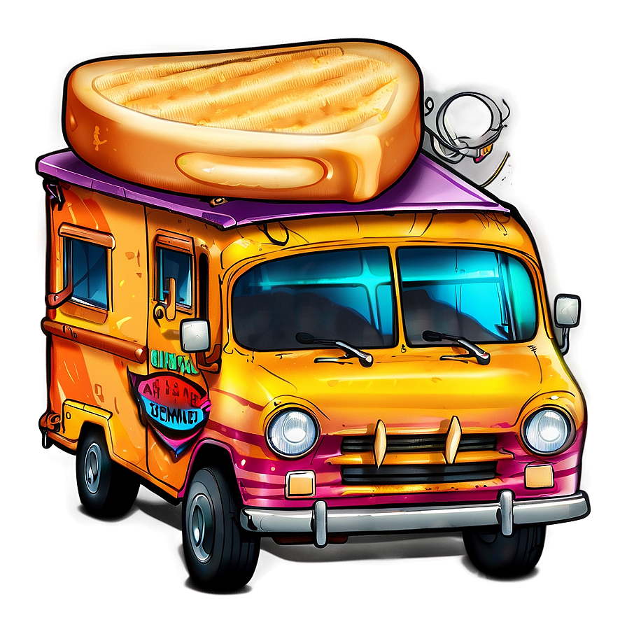 Grilled Cheese Truck Png 9 PNG image