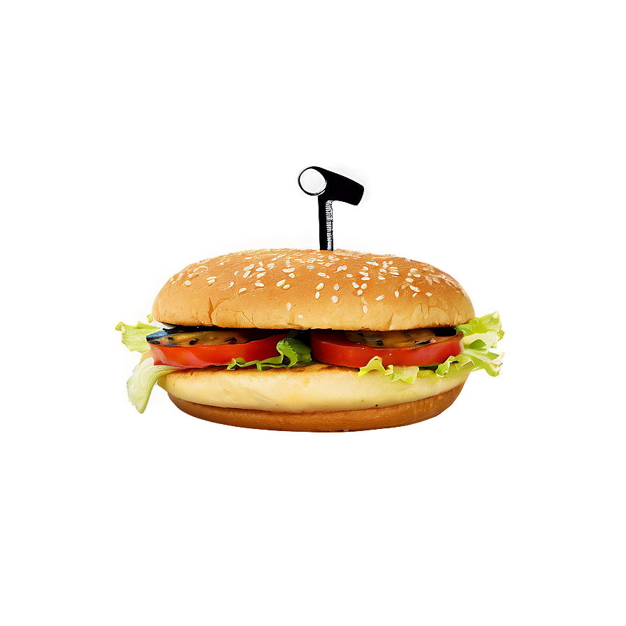 Grilled Chicken Burger Png Bse92 PNG image