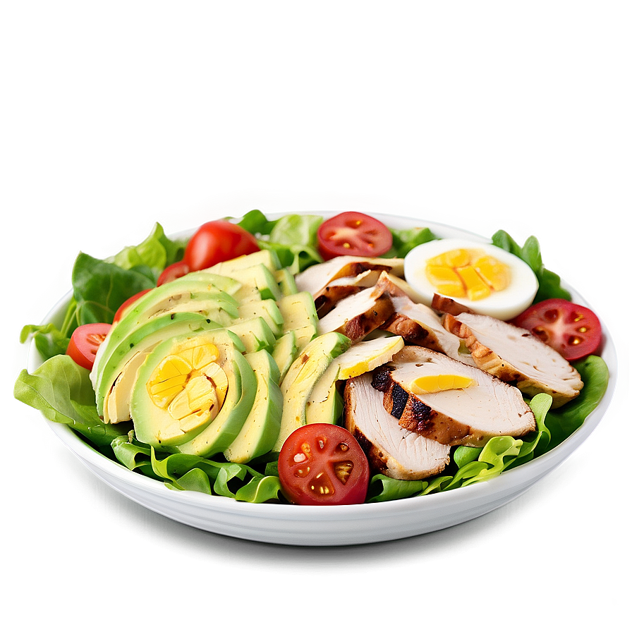 Grilled Chicken Cobb Salad Png 06262024 PNG image