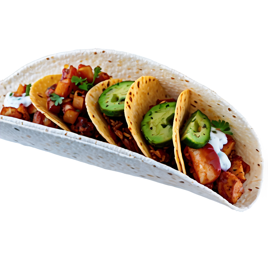 Grilled Chicken Tacos Meal Png 90 PNG image