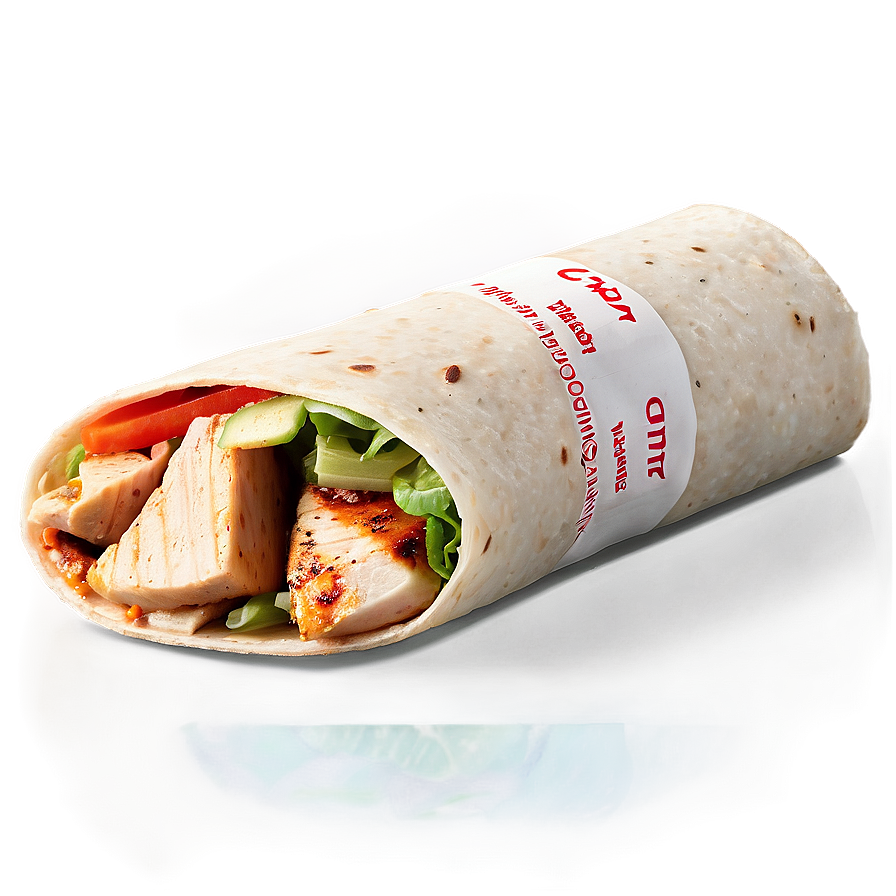 Grilled Chicken Wraps Recipe Png Pys88 PNG image