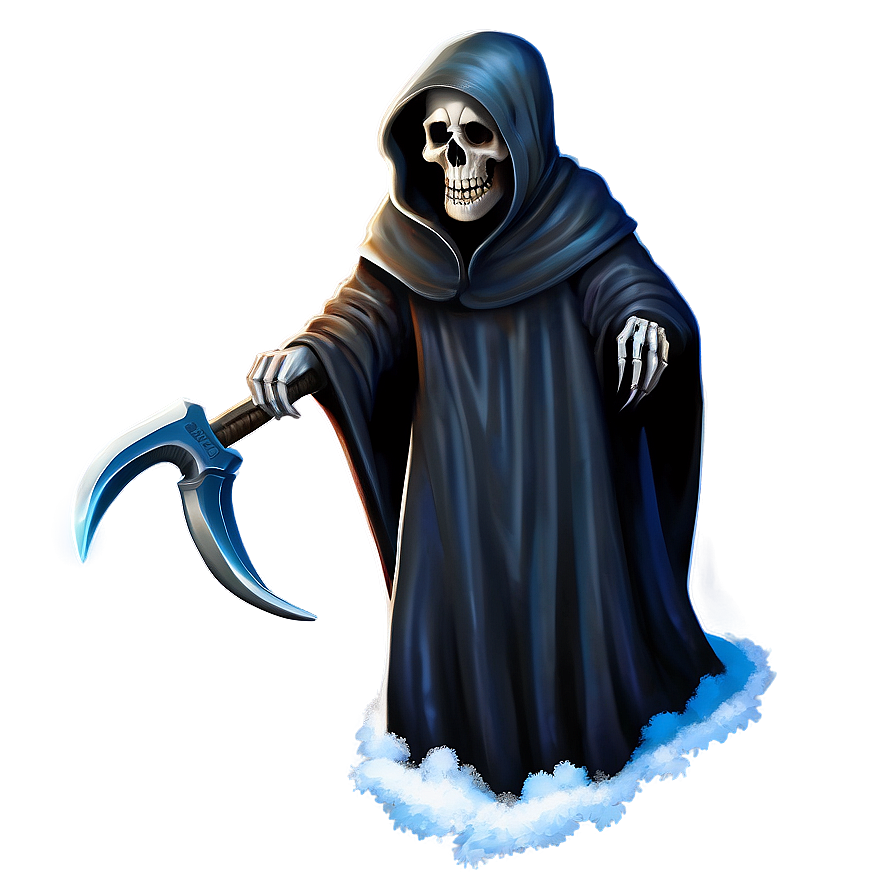 Grim Reaper In Snow Png 85 PNG image
