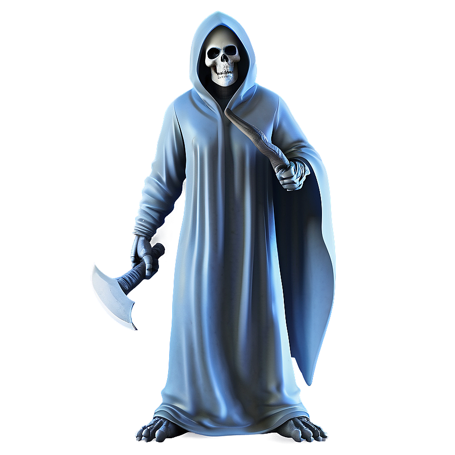 Grim Reaper With Axe Png Vee PNG image